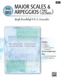 Paperback Daily Warm-Ups, Bk 5: Major Scales & Arpeggios (Two Octaves) Book