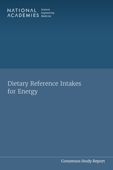 Paperback Dietary Reference Intakes for Energy Book