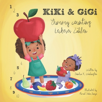 Paperback KiKi & GiGi - Yummy counting: Leckeres Zählen Book