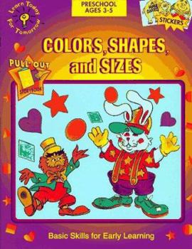 Paperback Colors, Shapes, and Sizes Book
