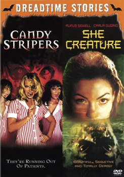 DVD She Creature / Candy Stripers Book