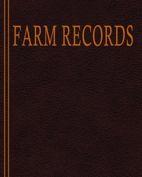 Paperback Farm Record Book: Farm Accounting Ledger and Record keeping Book