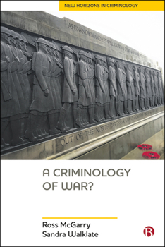 Paperback A Criminology of War? Book
