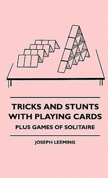 Hardcover Tricks And Stunts With Playing Cards - Plus Games Of Solitaire Book