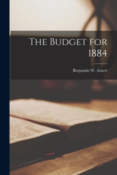 Paperback The Budget for 1884 Book