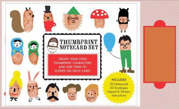 Small Object Thumbprint Notecard Set