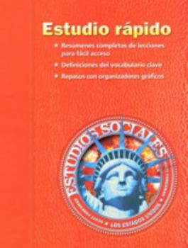 Paperback Social Studies 2003 Spanish Quick Study Grade 5 Book