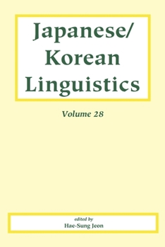 Paperback Japanese/Korean Linguistics, Volume 28: Volume 28 Book