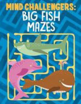 Paperback Mind Challengers: Big Fish Mazes Book