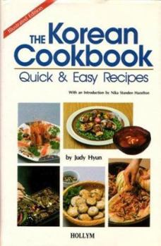Hardcover Korean Cookbook Book