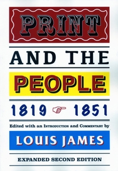 Paperback Print and the People 1819-1851 Book