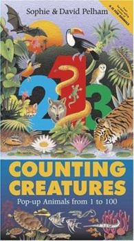 Hardcover Counting Creatures: Pop-Up Animals from 1 to 100 Book