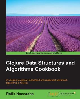 Paperback Clojure Data Structures and Algorithms Cookbook Book