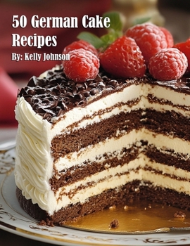 Paperback 50 German Cake Recipes Book