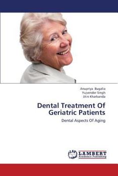Paperback Dental Treatment of Geriatric Patients Book