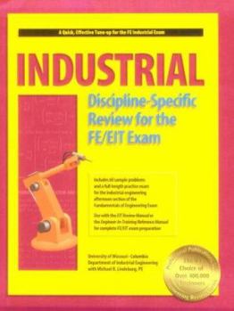 Paperback Industrial Discipline-Specific Review for the FE/EIT Exam Book