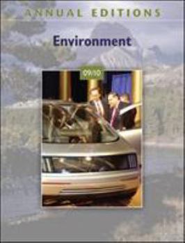 Paperback Annual Editions: Environment 09/10 Book