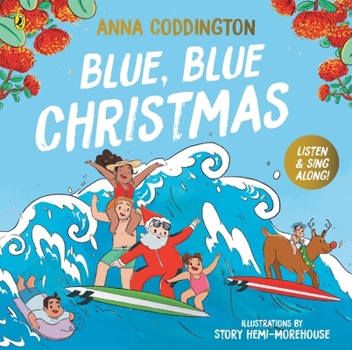 Paperback Blue, Blue Christmas Book