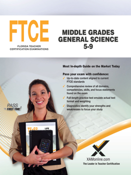 Paperback FTCE Middle Grades Science 5-9 Book