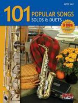 Paperback 101 Popular Songs for Alto Sax * Solos & Duets Book