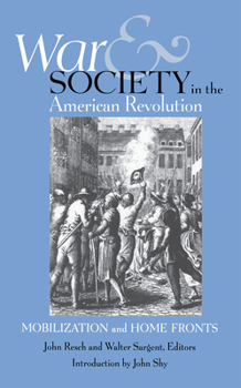 Paperback War and Society in the American Revolution Book