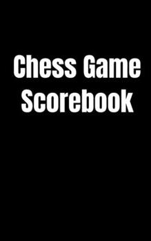 Paperback Chess Game Scorebook: 36 Moves 110 Games Book