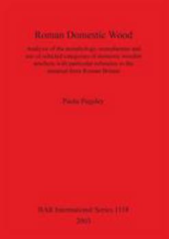 Paperback Roman Domestic Wood: Analysis of the morphology, manufacture and use of selected categories of domestic wooden artefacts with particular re Book