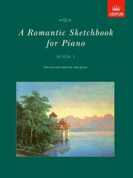 Hardcover Romantic Sketchbook for Piano Book