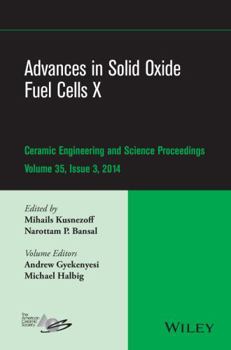 Hardcover Advances in Solid Oxide Fuel Cells X, Volume 35, Issue 3 Book