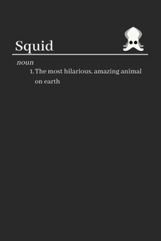 Paperback Squid: Dictionary Entry Gag Notebook Book