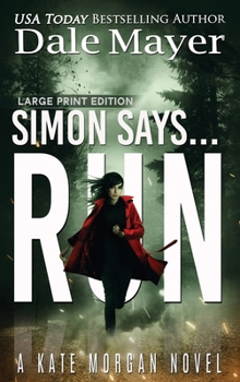 Hardcover Simon Says... Run [Large Print] Book