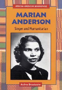 Library Binding Marian Anderson: Singer and Humanitarian Book