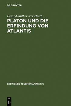 Hardcover Platon Und Die Erfindung Von Atlantis [German] Book