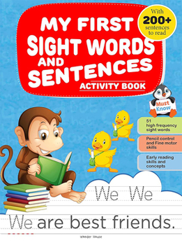 Paperback My First Sight Words and Sentences: Activity Book for Children Book