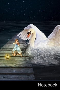 Notebook: Swan Themed Notebook / Journal / Diary / Composition book / Daily Planner / Sketchbook - 6 x 9 inches (15,24 x 22,86 cm), 150 pages, glossy finish.