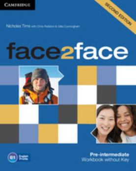 Paperback Face2face Pre-Intermediate Workbook Without Key Book