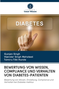 Paperback Bewertung Von Wissen, Compliance Und Verhalten Von Diabetes-Patienten [German] Book