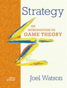 Hardcover Strategy: An Introduction to Game Theory Book