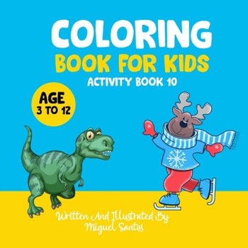 Paperback Coloring Book For Kids: Activity Book 10 Book
