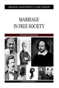 Paperback Marriage In Free Society Book