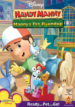 DVD Handy Manny: Manny's Pet Roundup Book