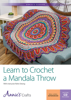 DVD Learn to Crochet a Mandala Throw Book