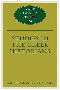 Paperback Studies in the Greek Historians Book