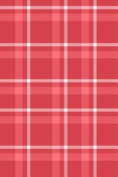 Paperback Notebook: Red Plaid; Exercise Book 190 Lined Journal Pages Diary 6x 9 Large Composition Note Book Gloss Finish Paperback Book