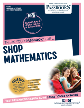 Paperback Shop Mathematics (Cs-36): Passbooks Study Guide Volume 36 Book