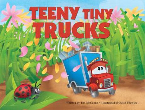 Hardcover Teeny Tiny Trucks Book
