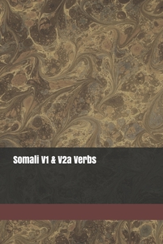 Paperback Somali v1 & v2a verbs Book