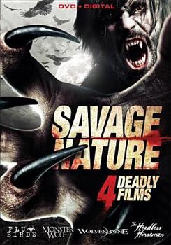 DVD Savage Nature: 4 Deadly Films Book