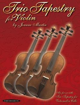 Paperback Trio Tapestry for Violin Book