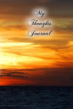 Paperback My Thoughts Journal: A 6 x 9 Lined Diary Book